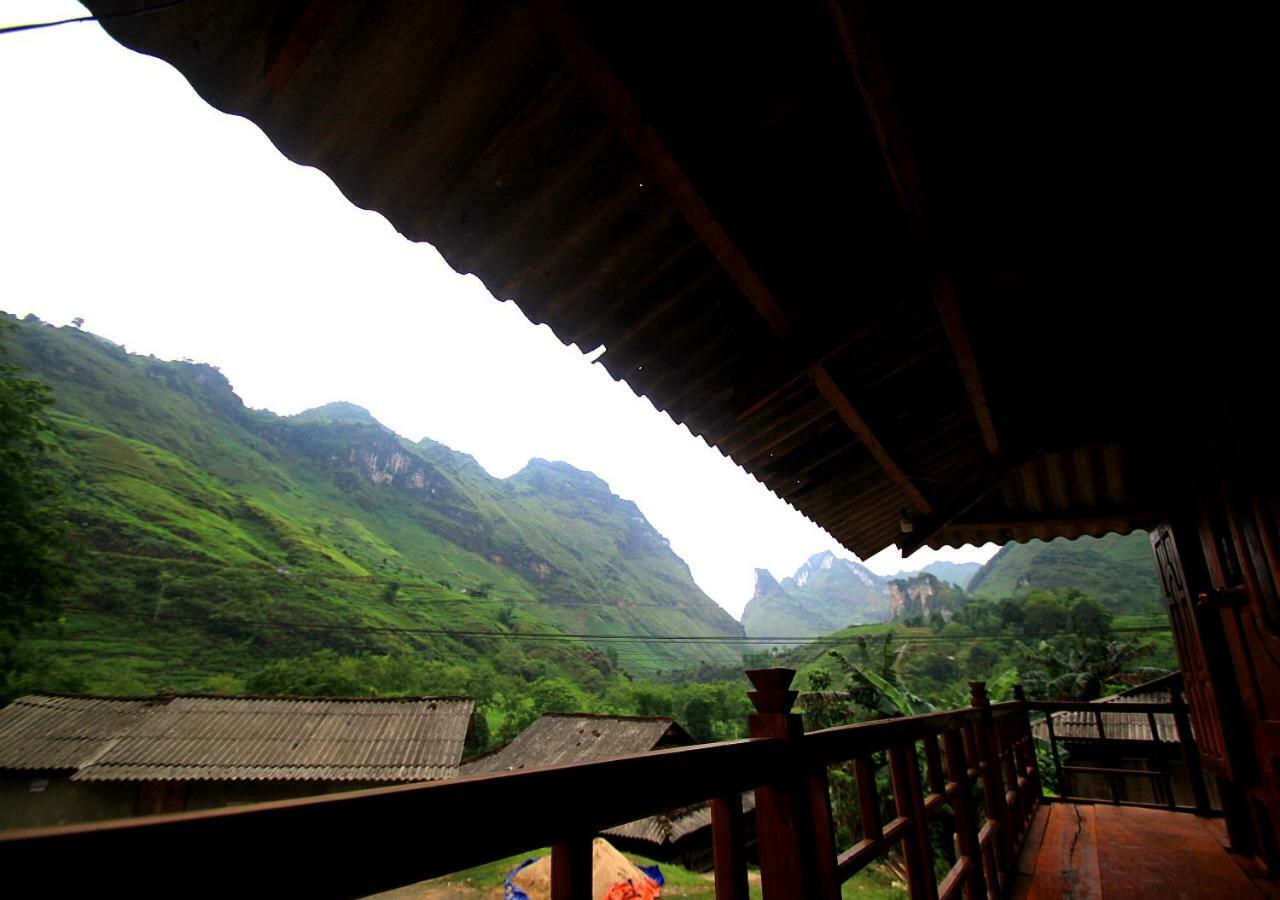 Du Gia Nalien View Homestay Lang Cac Bagian luar foto